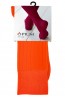 Яркие хлопковые мужские носки  Opium premium "в рубчик" оранжевый - фото 2