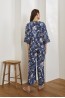 Пижамные женские брюки с цветочным принтом Laete 56415 - фото 2