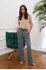 Зеленые домашние женские брюки Laete 30379-2 - фото 1