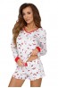 Женская хлопковая пижама с шортами и свитшотом Donna Teddy ii 1/2 pyjamas - фото 1