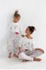 Хлопковая пижама с брюками и лонгсливом для девочек Sensis cookies kids - фото 2