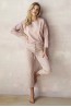 Женский хлопковый пижамный комплект из брюк и кофты с рукавом 3/4 Taro 24w gabrielle 2974-01 - фото 1