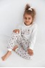 Хлопковая пижама с брюками и лонгсливом для девочек Sensis cookies kids - фото 6
