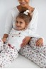 Хлопковая пижама с брюками и лонгсливом для девочек Sensis cookies kids - фото 5