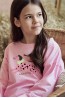 Подростковая хлопковая пижама для девочек с брюками и лонгсливом Taro 24w ruby 3046-01 - фото 3