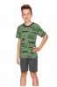 Детская хлопковая пижама для мальчиков с шортами и футболкой Taro 22s luka 2744-2745-01 - фото 1