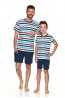 Детская хлопковая пижама для мальчиков с шортами и футболкой Taro 22s luka 2744-2745-02 - фото 2