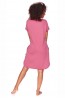 Розовая летняя сорочка с коротким рукавом Doctor Nap tcb.4115 - фото 2
