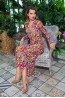 Женское летнее длинное платье с ярким принтом Mia-Mia Hadley 19255 - фото 3
