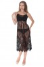 Женское длинное кружевное прозрачное платье сорочка Mia-Mia Milana 17664 - фото 1