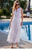 Белая длинная пляжная юбка из хлопка Mia-Amore ARGENTINA 1372 - фото 1