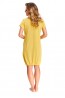 Женская желтая ночная сорочка для кормящих DOCTOR NAP tcb.9504 - фото 3