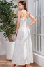 Длинное летнее белое платье сарафан на бретелях Mia-Amore Lilia 6695 - фото 2