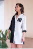 Женская домашняя ночная рубашка MIA-MIA Black&White 17606 - фото 3