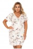 Женская ночная сорочка из вискозы с коротким рукавом Donna Belinda plus nightdress - фото 1