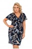 Женская ночная сорочка миди с коротким рукавом Donna Helen plus nightdress - фото 2