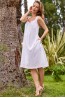 Белая женская сорочка из батиста с карманами Mia-Amore KATE 1385 - фото 3