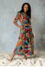 Яркое платье с рукавами и карманами Mia-Mia DOMINICA 16447 - фото 1