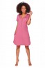 Розовая летняя сорочка с коротким рукавом Doctor Nap tcb.4115 - фото 3