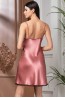 Розовая атласная женская сорочка Mia-Amore SAVANNA 8850 - фото 2