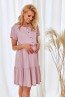 Розовая сорочка из вискозы для беременных и кормящих Doctor Nap tcb.4130 - фото 1