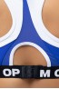 Женский спортивный топ-бра Opium bf-19 синий - фото 4