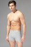 Облегающие мужские трусы боксеры из хлопка со средней посадкой Omsa underwear Oms relax 1234 boxer - фото 5