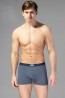 Облегающие мужские трусы боксеры из хлопка со средней посадкой Omsa underwear Oms relax 1234 boxer - фото 3