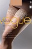 Тонкие капроновые кружевные чулки Vogue 95111 SIDERIA SANDALETT STAY UP 17 den - фото 2