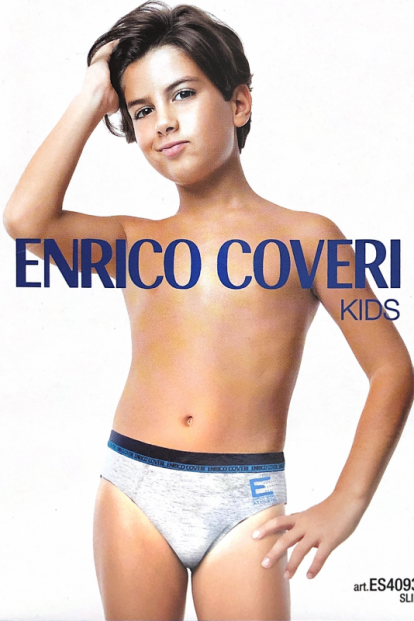 Подростковые хлопковые трусы плавки для мальчиков Enrico Coveri ES4093 - фото 1