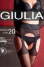 Женские колготки с поясом и имтацией чулок Giulia IMPRESSO LOVE 20 - фото 1