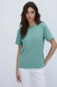 Классическая женская футболка из хлопка прямого кроя Omsa underwear Omt d1201 maglietta - фото 46