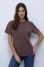 Классическая женская футболка из хлопка прямого кроя Omsa underwear Omt d1201 maglietta - фото 31