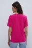 Классическая женская футболка из хлопка прямого кроя Omsa underwear Omt d1201 maglietta - фото 9