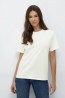 Классическая женская футболка из хлопка прямого кроя Omsa underwear Omt d1201 maglietta - фото 43