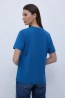 Классическая женская футболка из хлопка прямого кроя Omsa underwear Omt d1201 maglietta - фото 29