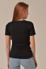 Женская футболка с круглым вырезом из микрофибры My Ma maglia manica corta rib - фото 6