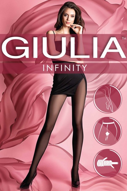 Классические женские колготки на каждый день Giulia INFINITY 40 den - фото 1