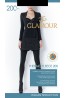 Теплые женские колготки с флисом Glamour THERMO FLEECE 200 - фото 1
