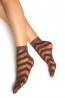 Женские носки классические на резинке с люрексом свободного размера Sisi Optic calzino - фото 4