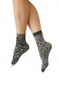 Фантазийные женские носочки с двухсторонним леопардовым рисунком Sisi INVERSO 70 - фото 1