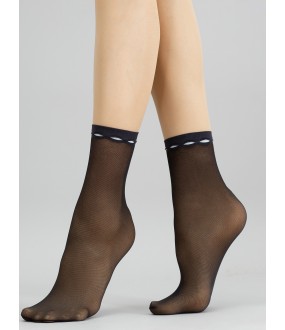 Капроновые матовые женские носки 20 ден с оригинальной резинкой