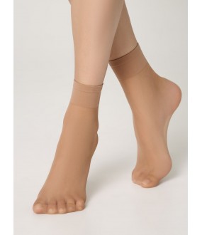 Классические капроновые женские носки 20 DEN (2 пары)