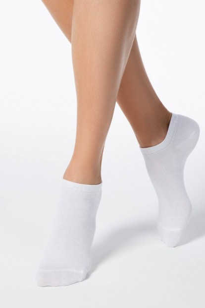 Короткие хлопковые женские носки Conte 15с-46сп ACTIVE - 000 - фото 1