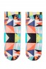 Женские носки с цветным геометрическим принтом Conte FANTASY 079 - фото 1