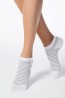 Короткие женские носки в блестящую полоску Conte 17с-61сп ACTIVE - 121 - фото 1