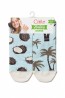 Женские носки с кокосами и пальмами Conte HAPPY 165 - фото 3