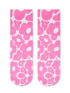 Женские розовые носки средней длины 