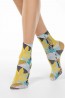 Женские эластичные принтованные носки из микрофибры Conte Арт. 20с-102сп fantasy 50 - 720 - фото 1
