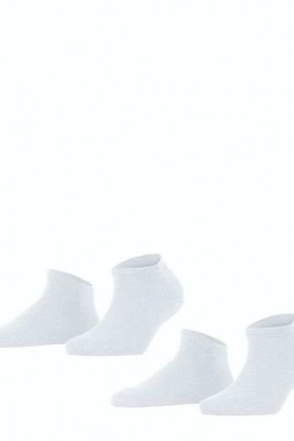 Женские низкие хлопковые носки Falke Art. 46418 happy sneaker socks 2 пары - фото 1
